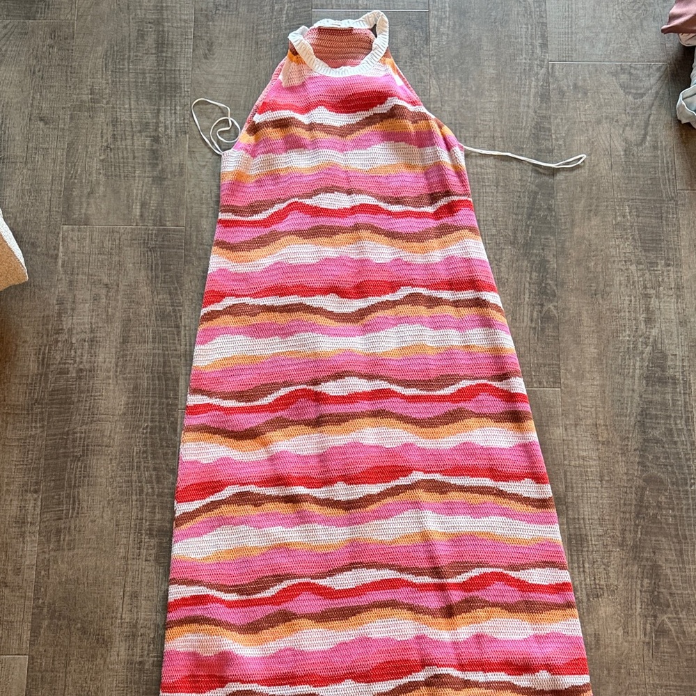 Loft Crocheted Maxi Dress